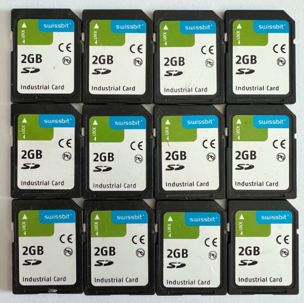 S w I s s B I t Industrial SD Card 1G 2G 4G 8G 32G Wide Temp Large SD Card for CNC Medical Device