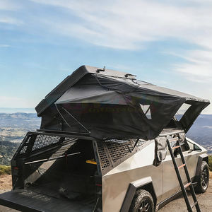 Tienda de Campaña Ligera para Techo de Auto, Carcasa Rígida, 4 Estaciones, Apertura Lateral, Automática, para Campamento al Aire Libre - Product Image 5