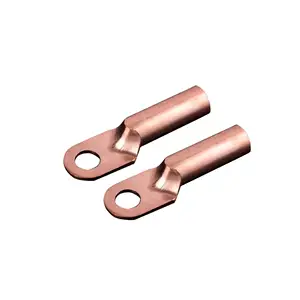 DT Taype Copper Aluminium Terminal Lug / Terminal Connector Copper Crimp Terminals Bimetallic Cable Lugs