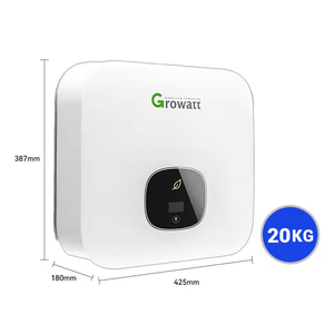 مخزون جديد: محول طاقة شمسية هجين Growatt MIN 7000-10000TL-X2 للشبكة، 7-10 كيلو واط، أحادي الطور، للاستخدام السكني، متوافق مع بطاريات الرصاص الحمضية/الليثيوم. - Product Image 4