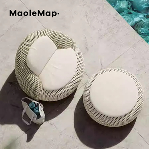 Outdoor <strong>rattan</strong> sofa homestay terrace balcony coffee table combination villa hotel garden patio aluminium pool chair <strong>furniture</strong> - Product Image 5