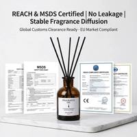 Diffuseur de parfum de luxe avec logo personnalisé OEM/ODM et design d'emballage de marque pour la maison et la décoration hôtelière