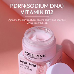 Crema Facial de Colágeno Rosa Pdrn 50g Hidratante Para Mujeres - Product Image 4