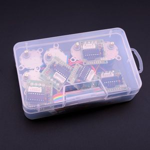 Eleloo <span class=keywords><strong>5</strong></span> Sets 28byj-48 Uln2003 5V <span class=keywords><strong>Stepper</strong></span> <span class=keywords><strong>Motor</strong></span> + Uln2003 Driver Board Compatibel Met <span class=keywords><strong>Arduino</strong></span> Dc Power Voor 3D-printer - Product Image 2