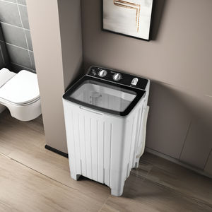 스피드 퀸 <span class=keywords><strong>15kg</strong></span> 유리 커버가 있는 싱글 욕조 탑 로드 와셔 대용량 세탁 세탁기 - Product Image 4