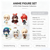 Figura de acción de PVC rígido de 8 cm, colección de personajes japoneses de anime, figuras de anime 3D, juguetes de dibujos animados, caja sorpresa OEM