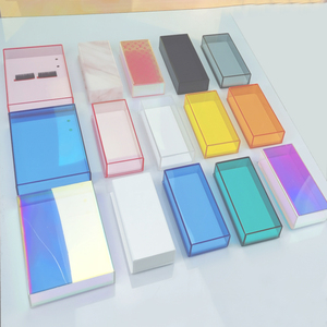 Boîte de rangement pour cils en acrylique, support pour palette de cils, organisateur anti-poussière, étui pour extension de cils, outil de beauté - Product Image 1
