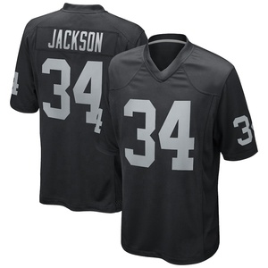 Vente en gros de maillots de football américain brodés pour hommes Las Vegas Raiders Fernando Mendoza 89 Brock Bowers 2 Jeanty - Product Image 5