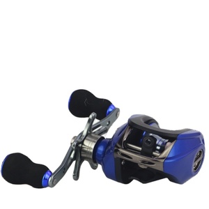 Carrete de pesca de cara abierta, fundición giratoria para agua salada, pescado, mano izquierda, azul, negro, rojo, blanco, auténtico e innovador - Product Image 5