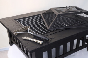 Nhà Máy Bán Buôn Dễ Dàng Lắp Ráp Sân Sau Chuyên Nghiệp Than Nướng Thịt Bền Thép Tùy Chỉnh Cháy <span class=keywords><strong>Pit</strong></span> - Product Image 4