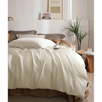 Ensemble de draps de lit jetables écologiques en bambou 100% biologique personnalisés, vente en gros