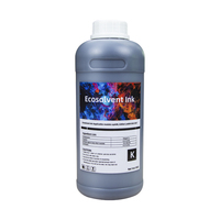 Encre éco-solvant résistante à la lumière, encre pigmentée éco-solvant pour extérieur, encre éco-solvant pour L805 Xp600 I1600 I3200