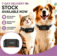 Dispositif de suivi GPS pour animaux de compagnie étanche IP67 prêt à être expédié, dispositif de suivi intelligent pour chiens et chats, GSM LBS AGPS WiFi, clôture virtuelle, livraison rapide