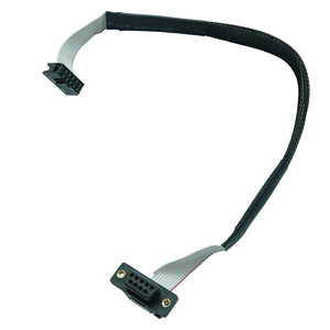 Pita datar Port seri DB9 produsen kabel penghubung profesional memanfaatkan kabel kustom pabrik dikirim dalam waktu 10 hari - Product Image 1