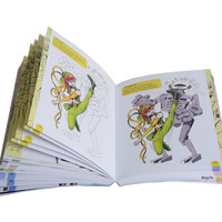 Impression de bande dessinée personnalisée pleine couleur, Manga, Anime, adulte, bande dessinée, couverture souple, livre d'art, impression décalée, haute qualité