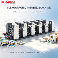 Machine d'impression flexographique à unité servo complète pour l'impression de papier d'emballage alimentaire