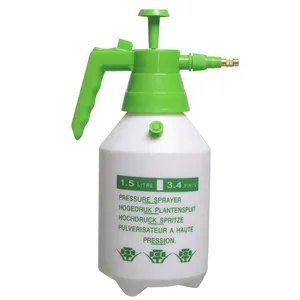 PULVERIZADOR Manual de presión para jardín, bomba de plástico, botella, pulverizador portátil para plantas de jardín, 1.5L