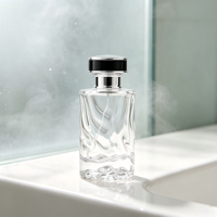Botol Parfum Kaca Transparan Grosir 15 Tutup Sekrup 50 ml Penjualan Laris Lintas Negara Botol Parfum Nakedbottle