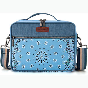 Muestra Gratuita de Fábrica: Funda para Biblia de Mujer con Dos Compartimentos/Estuche Grande para Biblia con Correa para el Hombro y Asas - Product Image 1