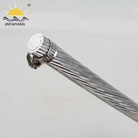 Cable de Alimentación Industrial de Alta Resistencia AAAC de Aleación de Aluminio Desnudo de 240 mm² para Construcción Ferroviaria de Bajo y Medio Voltaje