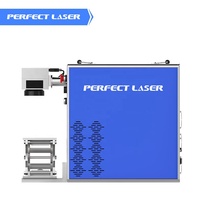 Máquina de Marcado y Grabado Láser de Fibra CNC, Nueva, Mini, Totalmente Cerrada, Refrigerada por Aire, de 20W, 30W, 50W, con Gabinete y Galvo de Bajo Perfil