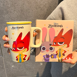 Vajilla al por Mayor, Tazas de Cerámica de <span class=keywords><strong>Disney</strong></span> Zootopia, Lindas Tazas con Asa, Tazas de Café, Tazas de Leche para el Hogar y la Oficina, y para Regalo - Product Image 2