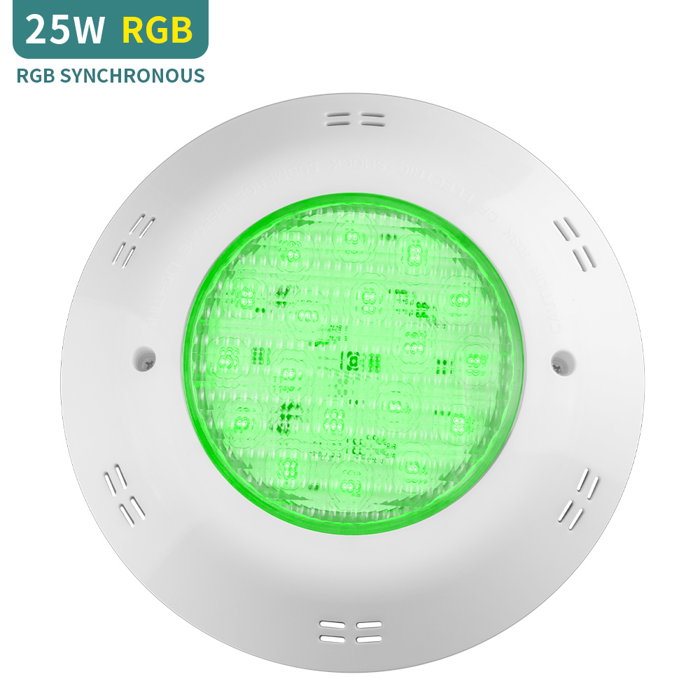 Top Up IP68 25 Вт RGB дистанционное поверхностное крепление, подводный бассейн, светодиодная лампа