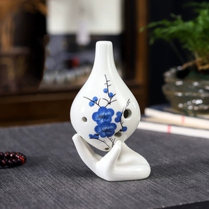 Wholesale 6 Hole Alto C Ceramic Ocarina Hand Painted <b>Musical</b> Gift For Beginners - Product Image 5