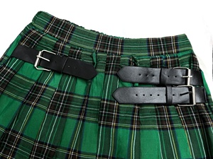 Disfraz de Halloween para Hombre, Falda Escocesa Plisada, Falda Corta para Representaciones Escénicas, Disfraz de Carnaval, Chaleco - Product Image 4
