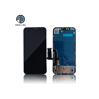 Pasokan pabrik untuk layar Lcd dan tampilan Sentuh bagian Lcd ponsel hitam pengganti iPhone