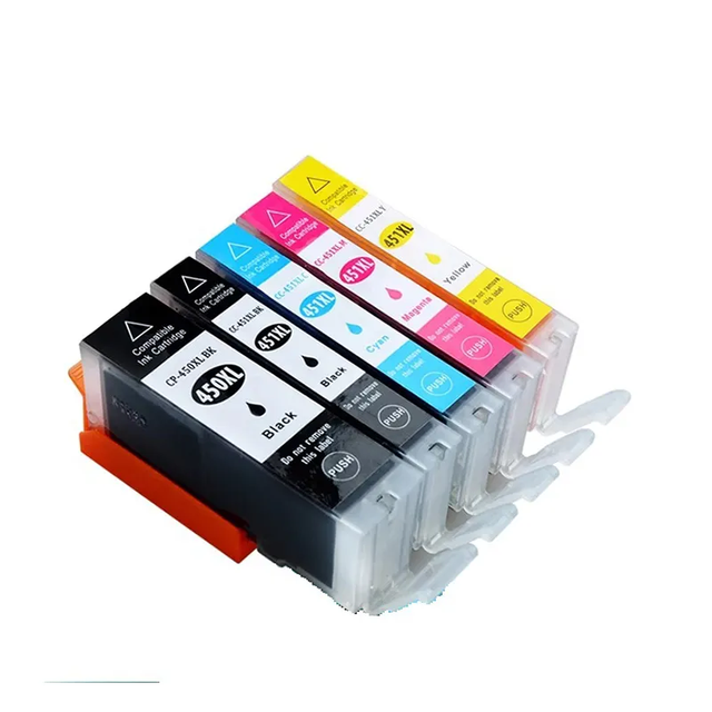 PCI PGI-450XL CLI-450 CLI-451 XL InkJet for Ink Cartridge Compatible with for Canon PIXMA MG5440 MG5540 IP7240 IX6840