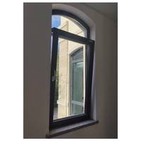 Ventanas Abatibles de PVC Ecológicas con Vidrio Templado de Triple Capa y Opciones de Color Personalizadas para una Vida Moderna