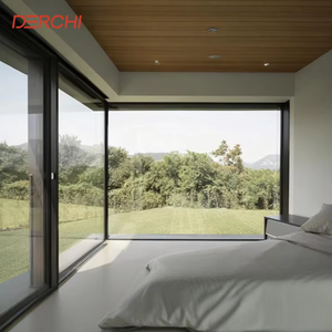 Fenêtres en aluminium Hurricane Impact Ultra Large Glass du sol au plafond Double <span class=keywords><strong>vitrage</strong></span> Picture Fixe Windows - Product Image 1