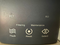 Système de filtration d'eau intelligent sans réservoir à osmose inverse OEM 4-5 étapes en plastique 600 GPD, écologique, avec TDS en temps réel pour évier électrique