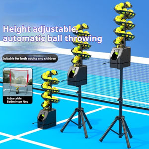 Machine à lancer de balles en métal portable professionnelle et durable, télécommande, équipement d'entraînement au tennis en libre-service, intérieur/extérieur - Product Image 3