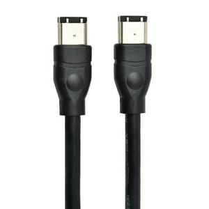 Cable de cubierta de PVC blindado trenzado de par trenzado <span class=keywords><strong>Firewire</strong></span> transparente de 6 pines macho a 6 pines 400/400 para dispositivos informáticos IEEE 1394 - Product Image 4