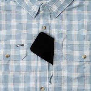 Sudadera con capucha grande personalizada de seda de leche con estampado de peces y botones de Brandsun, camisa de pesca con capucha y botones bordada de Puerto Rico - Product Image 3