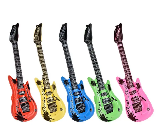 wholesale PVC inflatable guitar toy inflatable toy