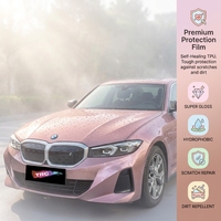 Film de protection de peinture (PPF) en TPU Crystal Bronze Gloss - Vinyle auto-cicatrisant pour enveloppement de voiture