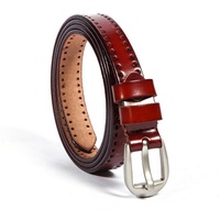Gros Vache Véritable Split Mince Mode En Cuir Ceinture avec boucle Ardillon