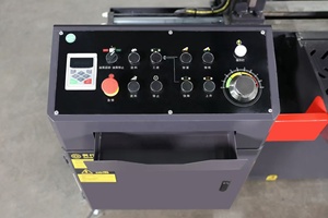 2024 nouvelle Machine <span class=keywords><strong>de</strong></span> sciage à bande horizontale CNC automatique avec pompe <span class=keywords><strong>de</strong></span> régulation <span class=keywords><strong>de</strong></span> <span class=keywords><strong>vitesse</strong></span> moteur à engrenages PLC Core scie <span class=keywords><strong>manuelle</strong></span> incluse - Product Image 3