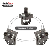 B0490 95 ° (D) Cámara USB de 2MP IMX462 con Visión Diurna e Infrarroja Nocturna, Carcasa Metálica F765