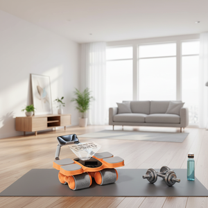 Nouvel arrivage : Rouleau de fitness abdominal en ABS, roue abdominale à <span class=keywords><strong>poulie</strong></span> - Product Image 3