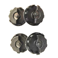 Lot de 4 enjoliveurs flottants compatibles en ABS (56mm, 68mm, 65mm, 69mm, 75mm) pour Mercedes, BMW, Audi, VW