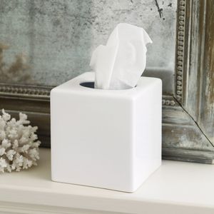 Boîte <span class=keywords><strong>à</strong></span> mouchoirs en céramique <span class=keywords><strong>carrée</strong></span> noire en gros - Product Image 5