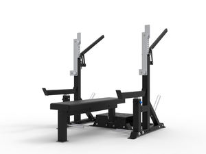 <span class=keywords><strong>Banc</strong></span> d'haltérophilie pliant et réglable pour tout le corps Équipement de gymnastique multifonctionnel à domicile - Product Image 4