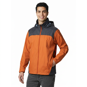 Veste personnalisée avec logo imprimé pour hommes, tissu en laine, coupe-vent, veste de coach OEM, faible MOQ disponible, veste de neige - Product Image 1