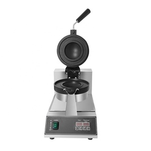 Équipement de collation commercial 1300W UFO <span class=keywords><strong>Burger</strong></span> Gaufrier Machine Équipement de restaurant antiadhésif antiadhésif État neuf - Product Image 1