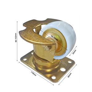Roues en nylon <span class=keywords><strong>de</strong></span> 70mm <span class=keywords><strong>de</strong></span> diamètre Roulettes universelles <span class=keywords><strong>de</strong></span> fret aérien pour la logistique aéroportuaire Manipulant des roulettes <span class=keywords><strong>de</strong></span> <span class=keywords><strong>transport</strong></span> pivotantes - Product Image 1