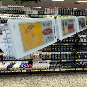 Étiquette de rayon électronique Esl 2,9 pouces, étiquette de prix électronique, changement automatique intelligent, technologie avec écran quadricolore, intégration Bt et Nfc - Product Image 1